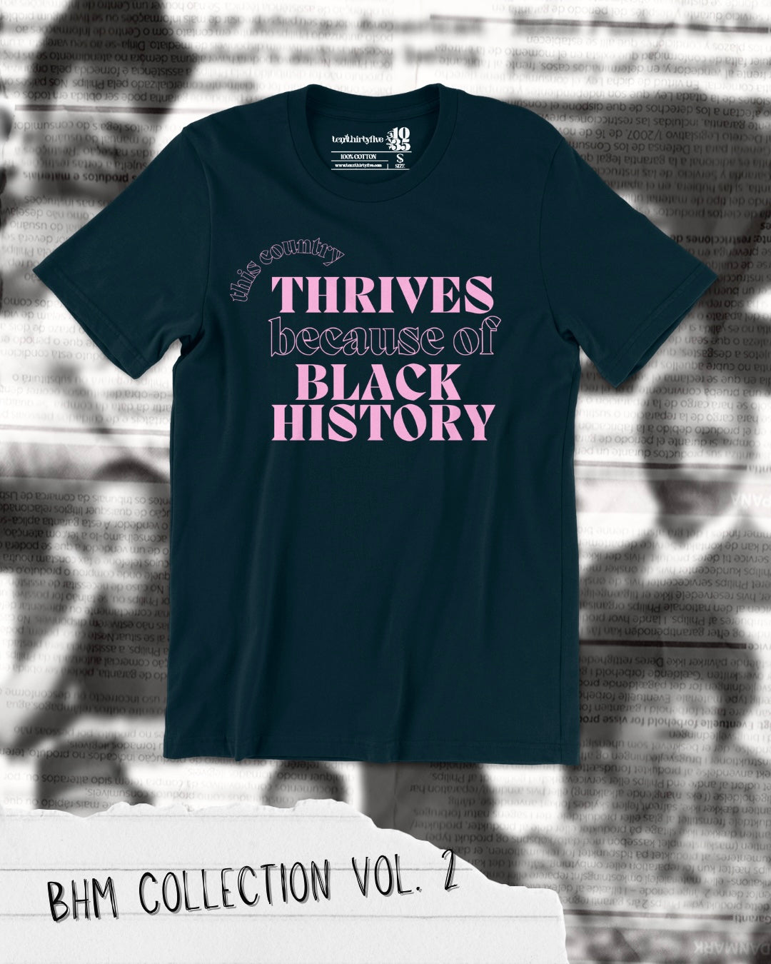 'THRIVES' BHM COLLECTION TEE