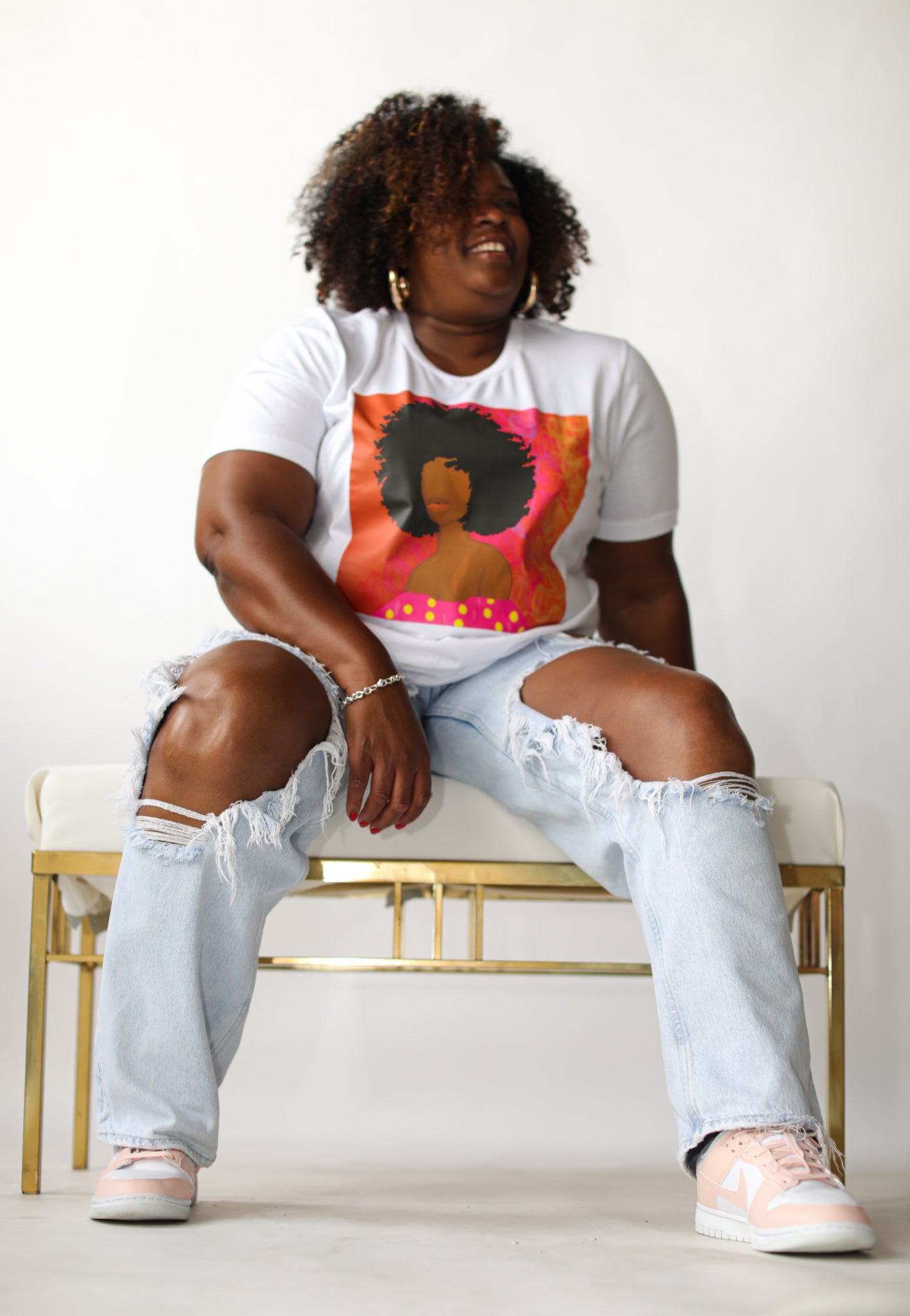 'LISA' ILLUSTRATION TEE