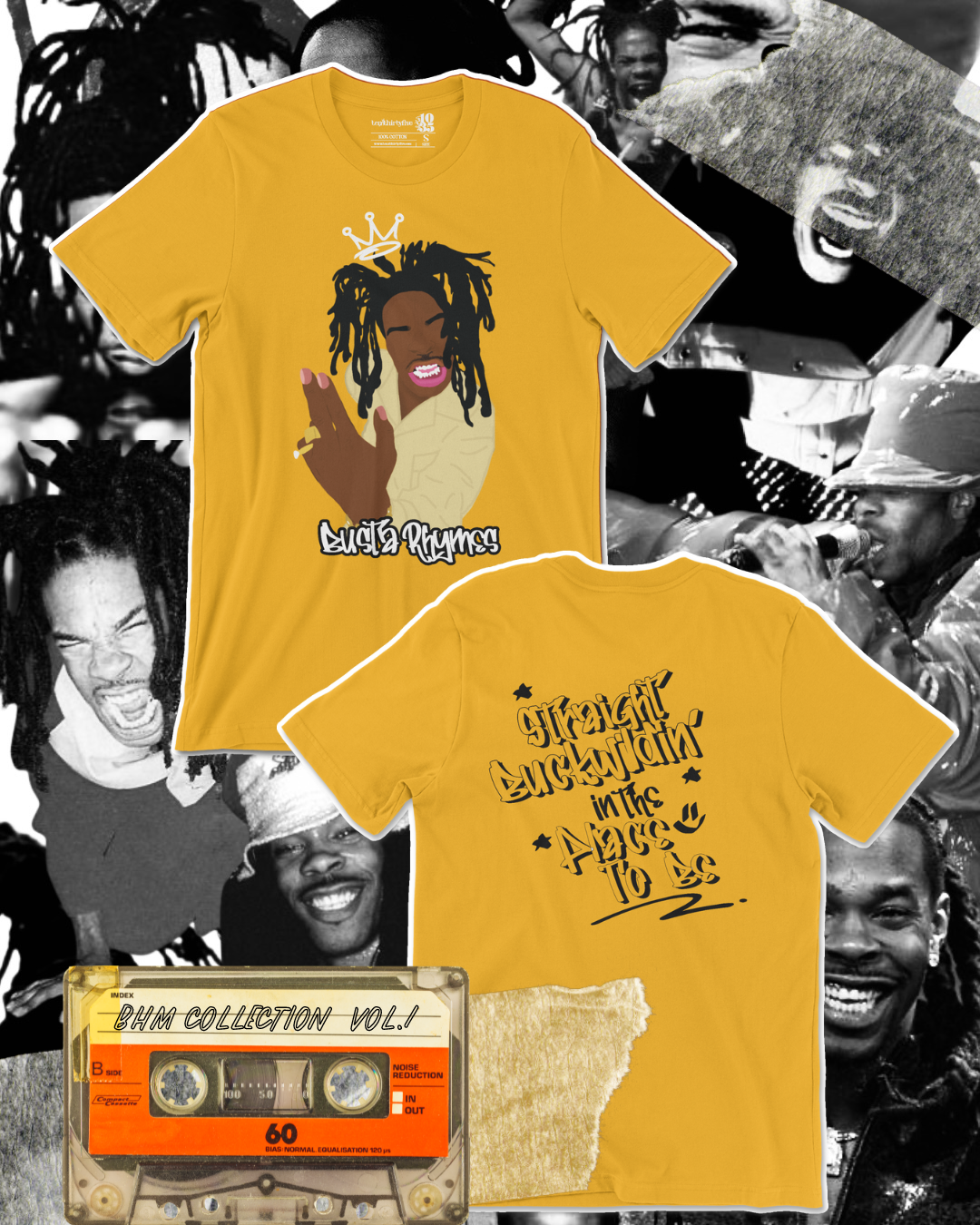 'BUSTA' BHM COLLECTION TEE