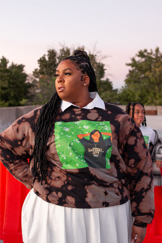 'CAMRYN' ILLUSTRATION SWEATSHIRT