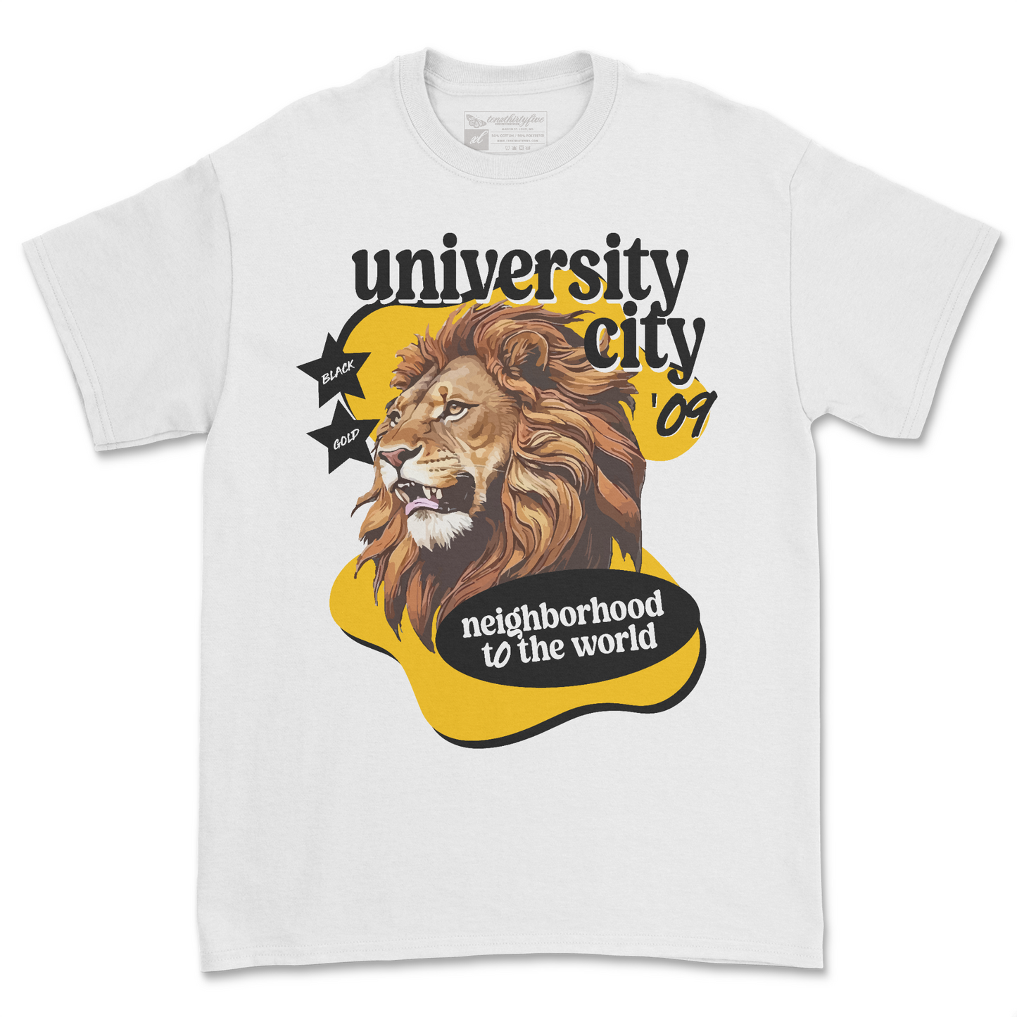 U. CITY LIONS FRONT TEE