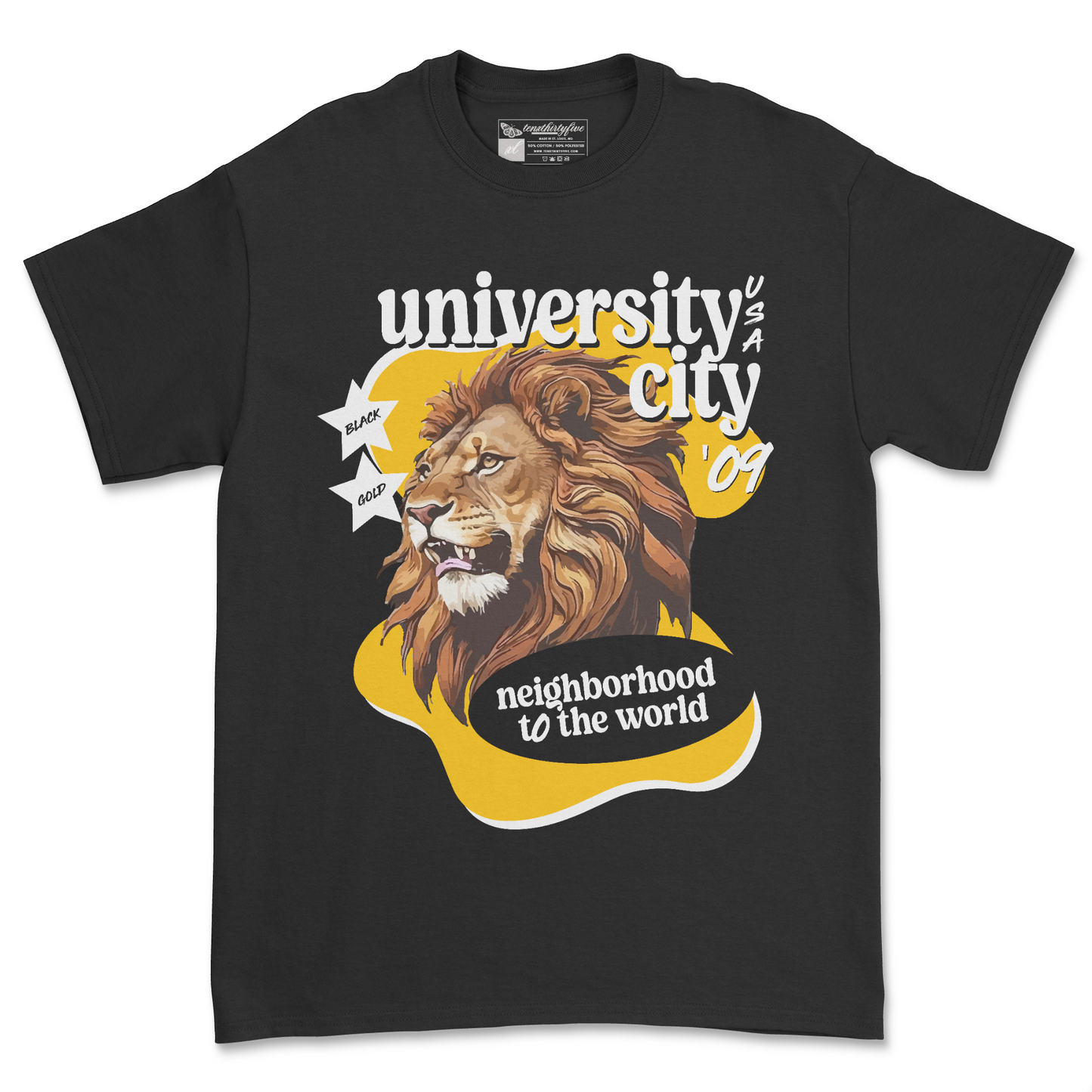 U. CITY LIONS FRONT TEE