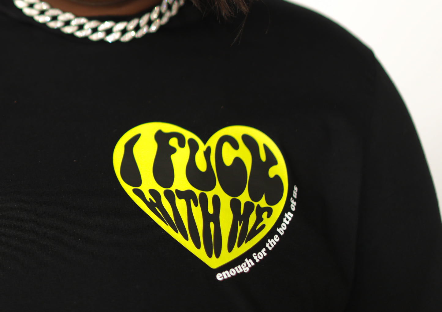 'IFWM' LIME TEE