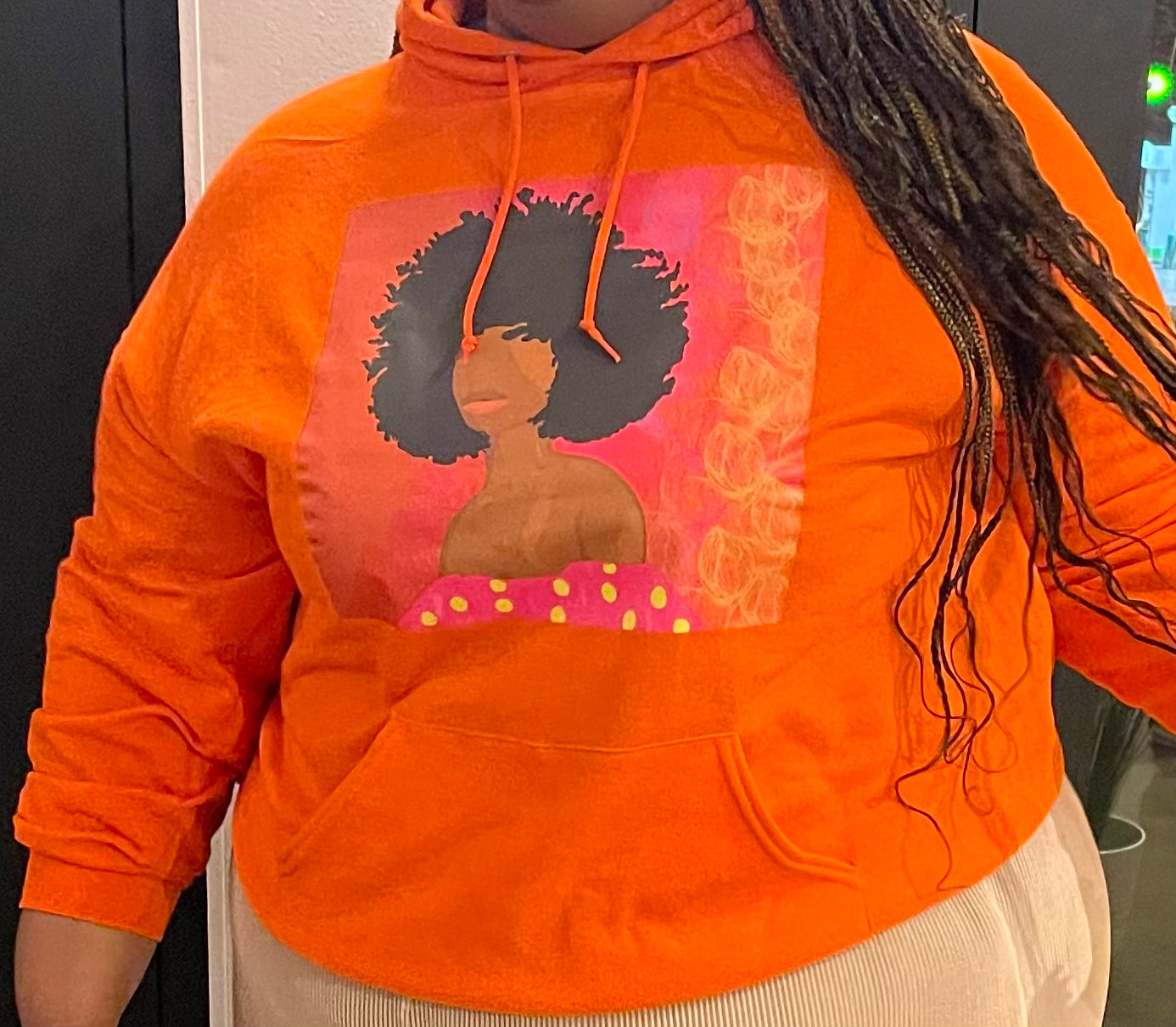 'LISA' ILLUSTRATION HOODIE