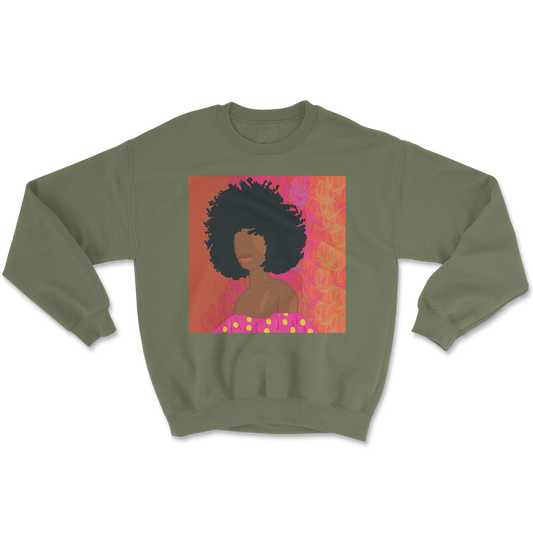 'LISA' ILLUSTRATION SWEATSHIRT