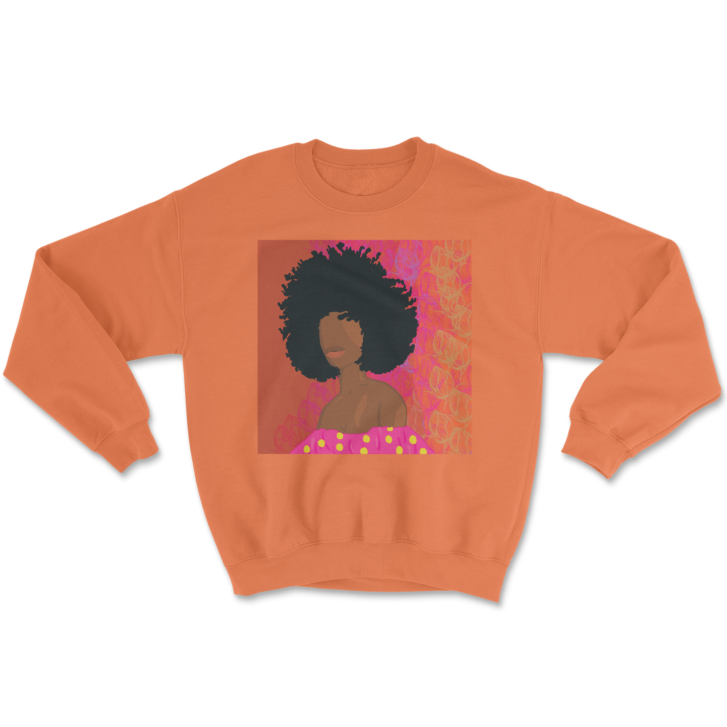 'LISA' ILLUSTRATION SWEATSHIRT