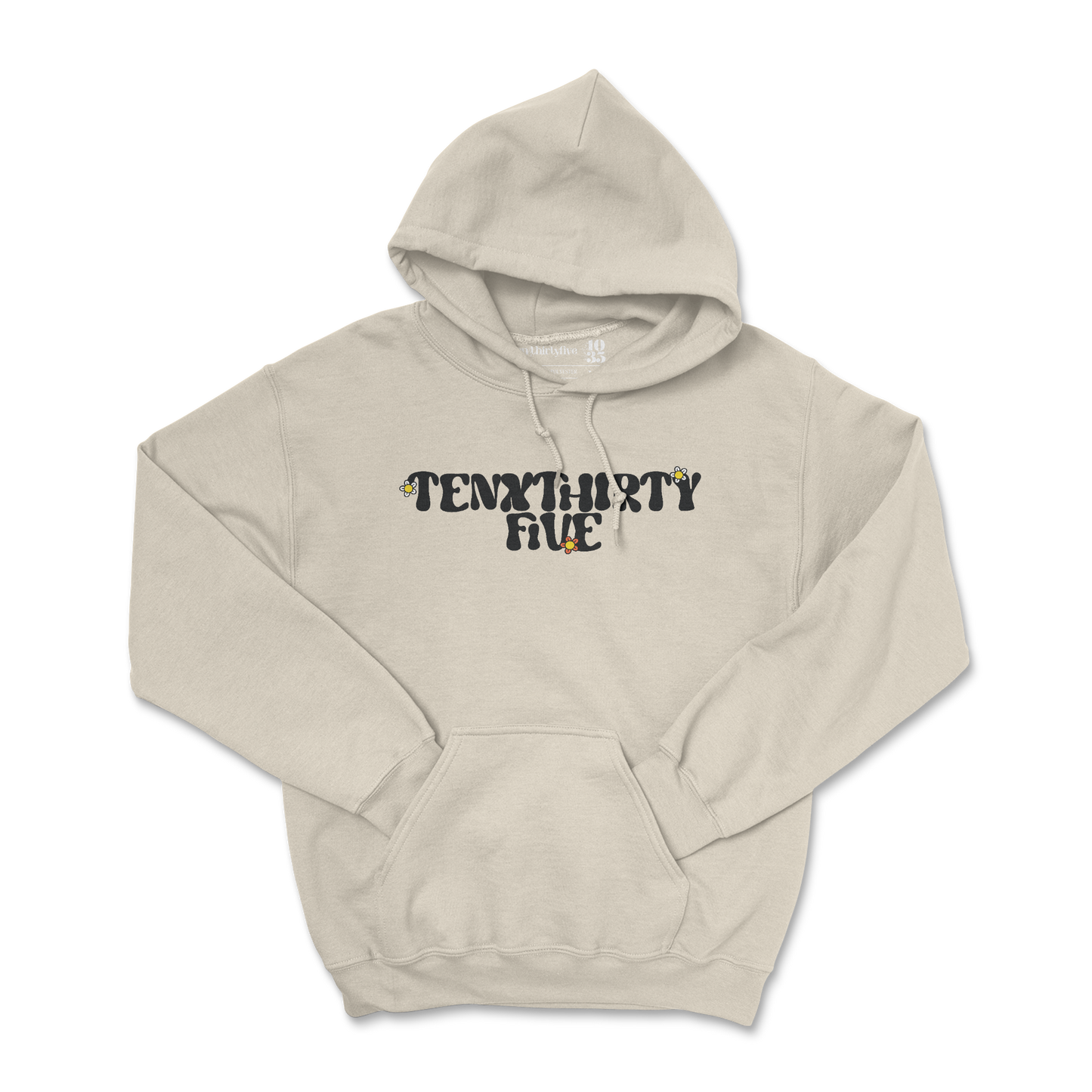 'HOLD ON' FLOWERS BRAND HOODIE