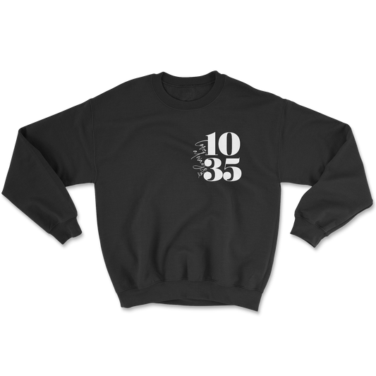 '1035' BRAND PUFF SWEATSHIRT