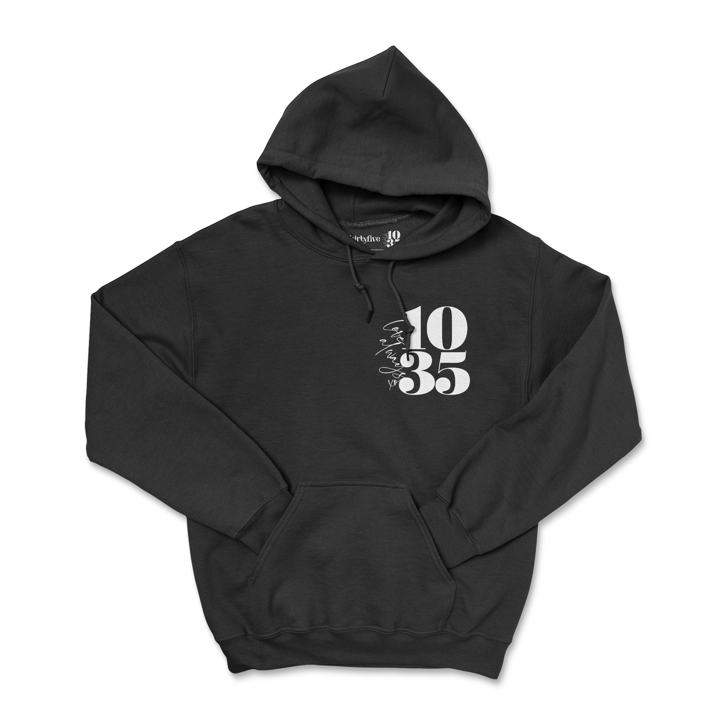 '1035' BRAND PUFF HOODIE