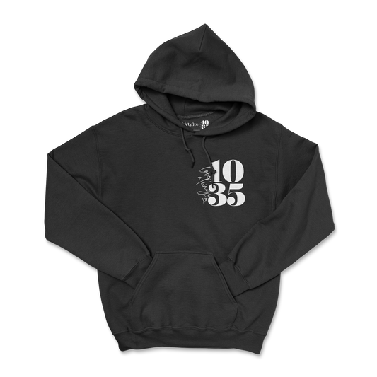 '1035' BRAND PUFF HOODIE